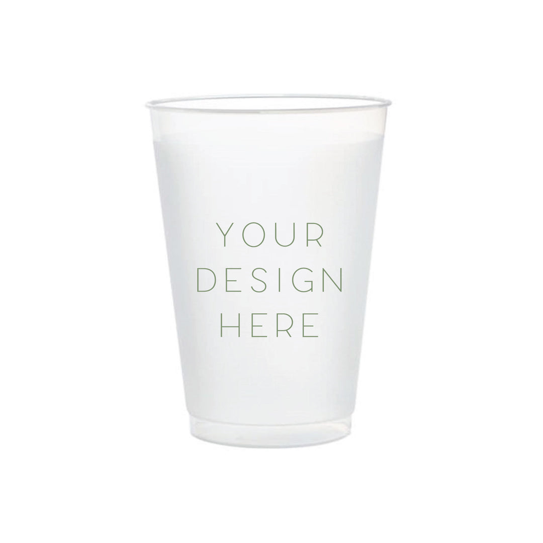 Shatterproof Frosted Cups