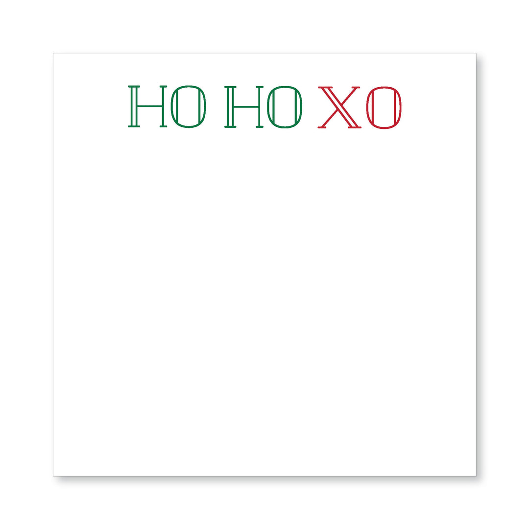 Ho Ho Xo Notepad