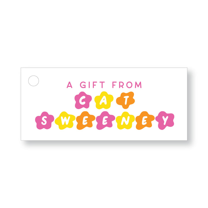 Flower Tag, Horizontal