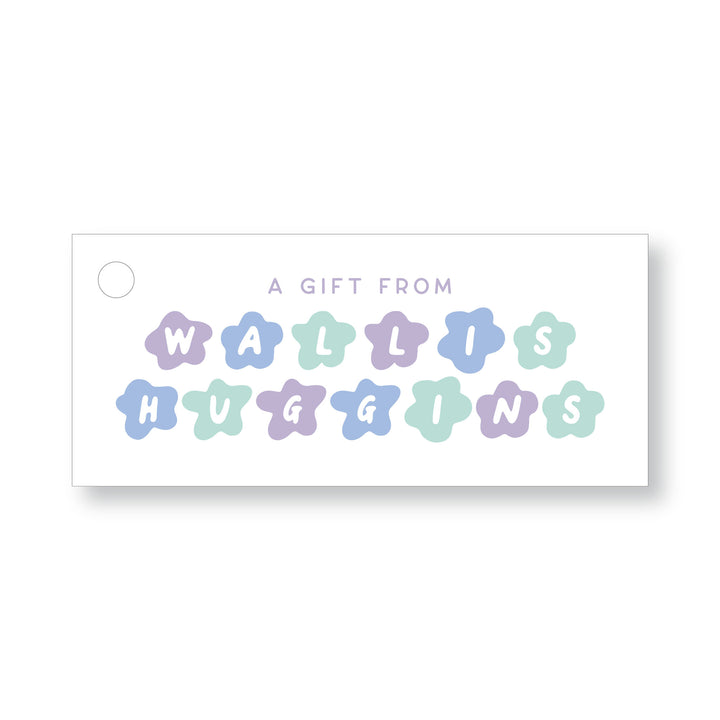 Flower Tag, Horizontal