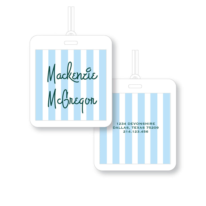 Cabana Laminated Tag
