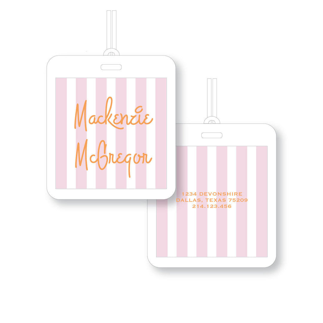 Cabana Laminated Tag