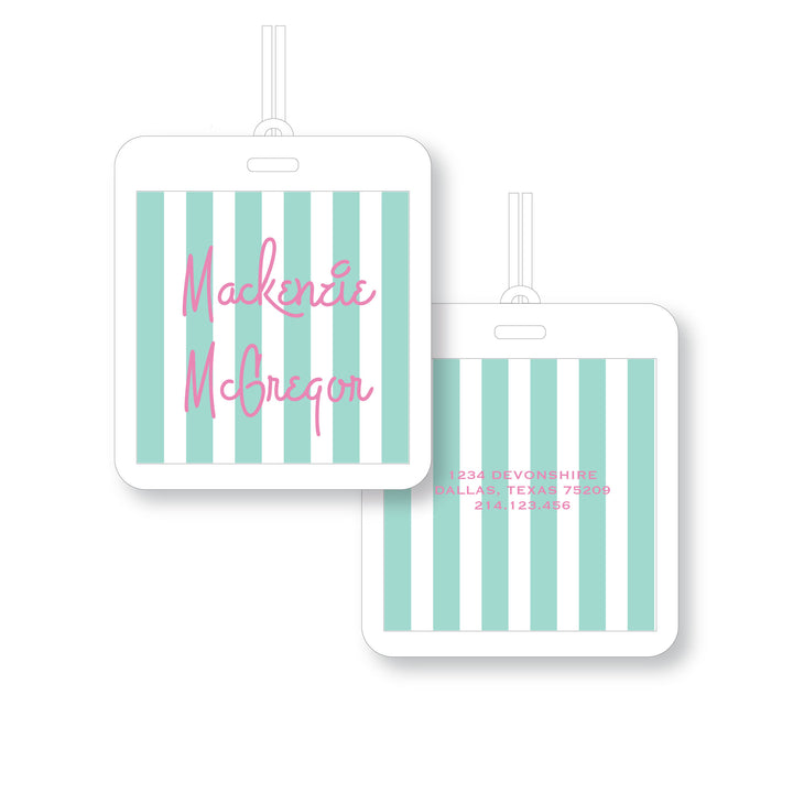 Cabana Laminated Tag