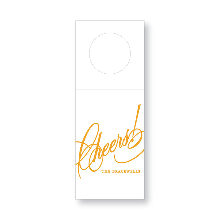 Veuve Wine Tag