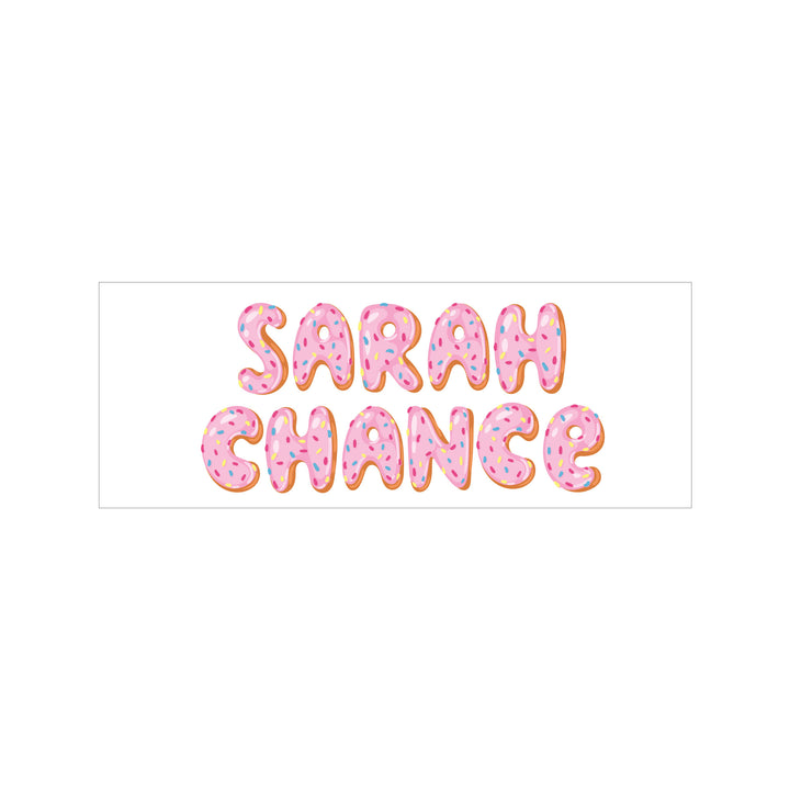 Donut Vinyl Sticker