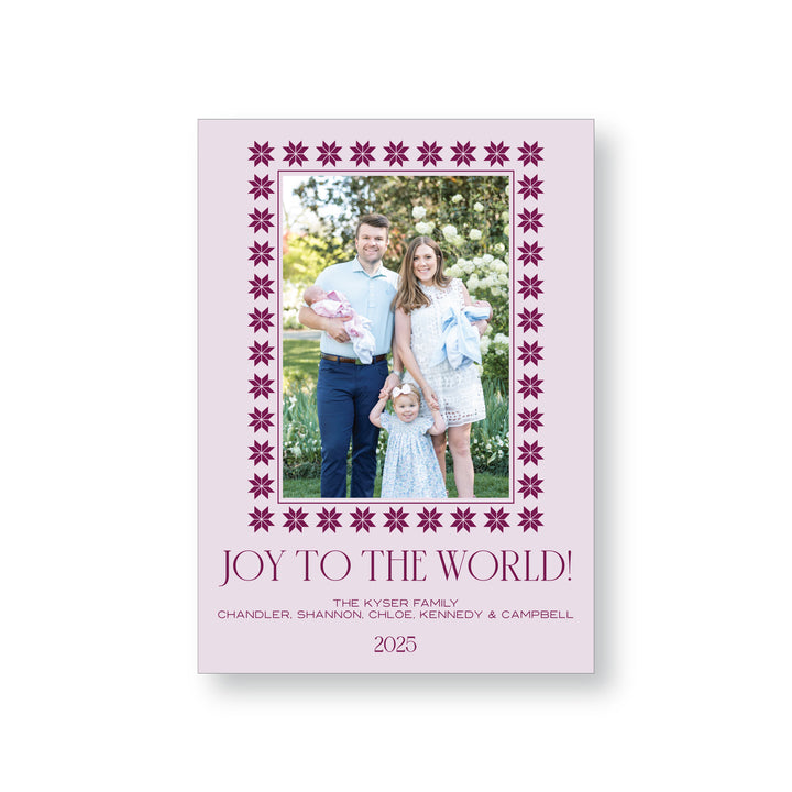 Fair Isle Card