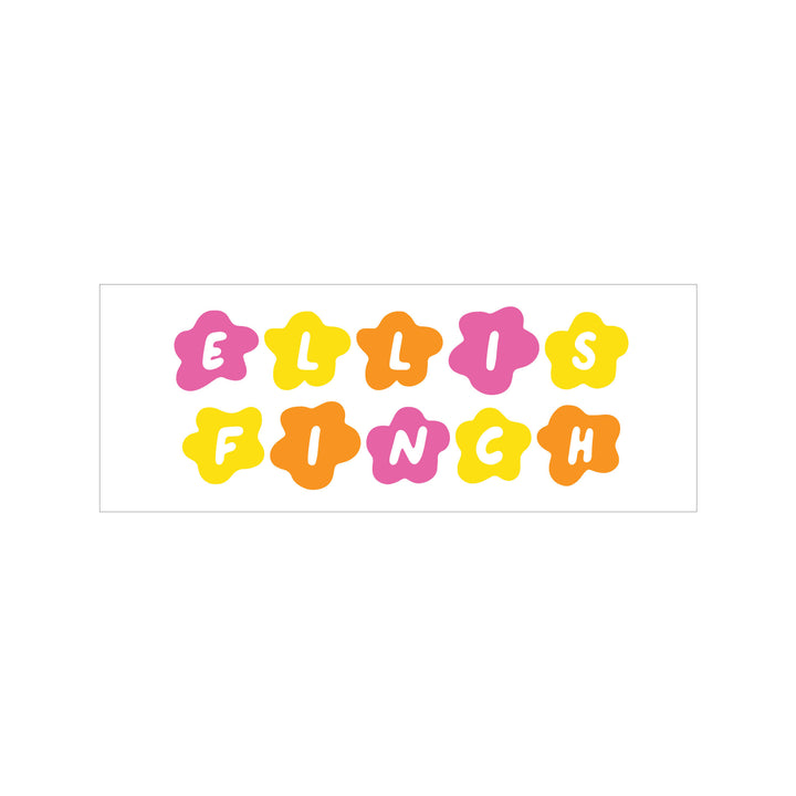 Flower Vinyl Sticker