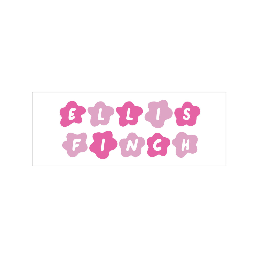 Flower Vinyl Sticker