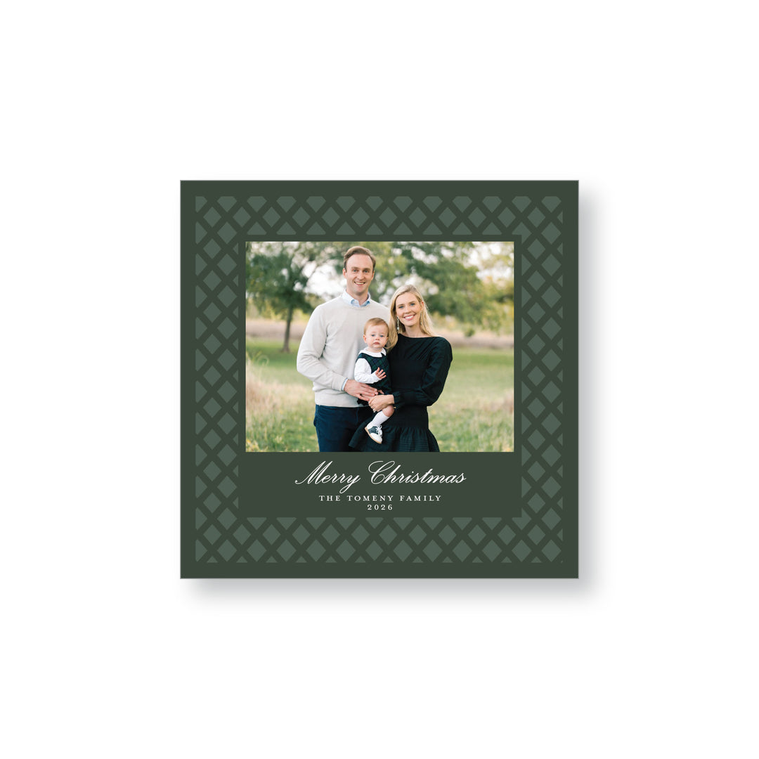 Lattice Card, Square