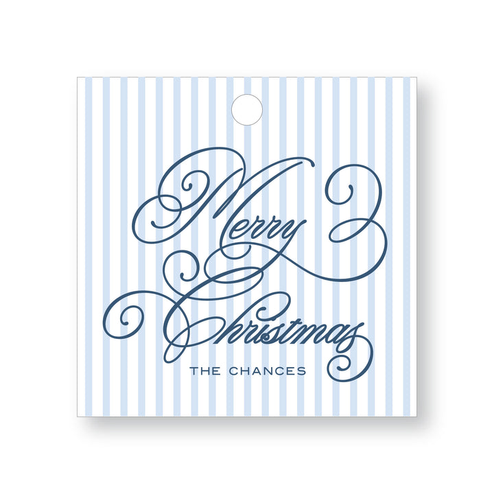 Leah Stripe Tag