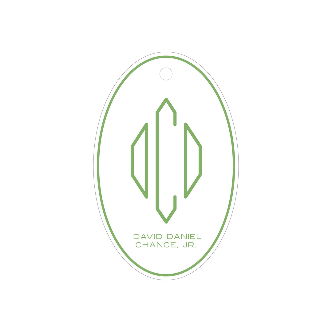 Monogram Tag