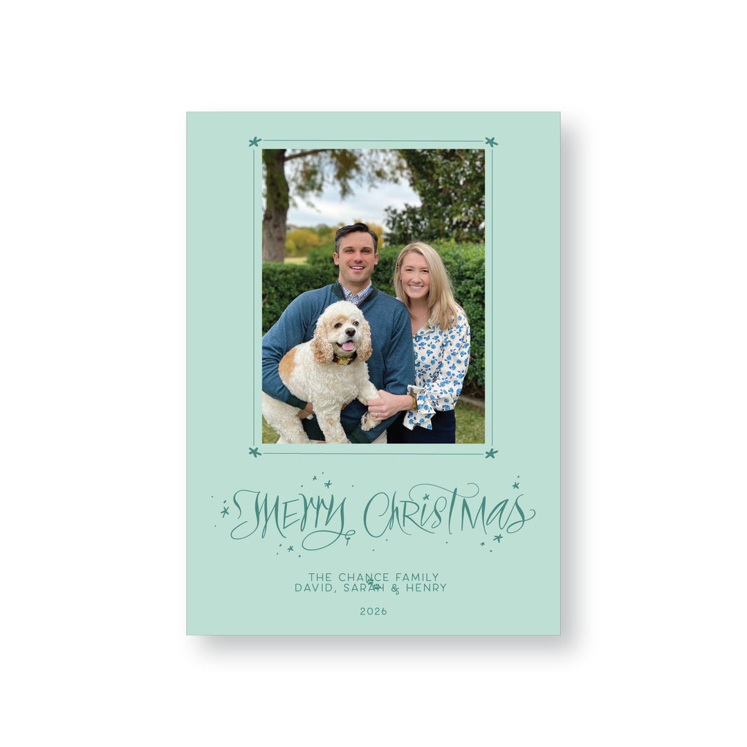 Rachel Fisher Calligraphy Card