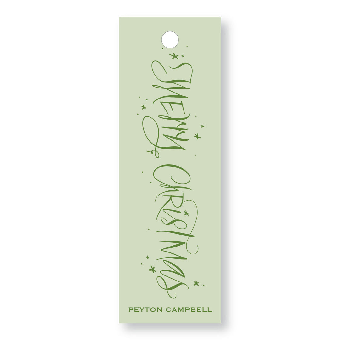 Rachel Fisher Calligraphy Tag