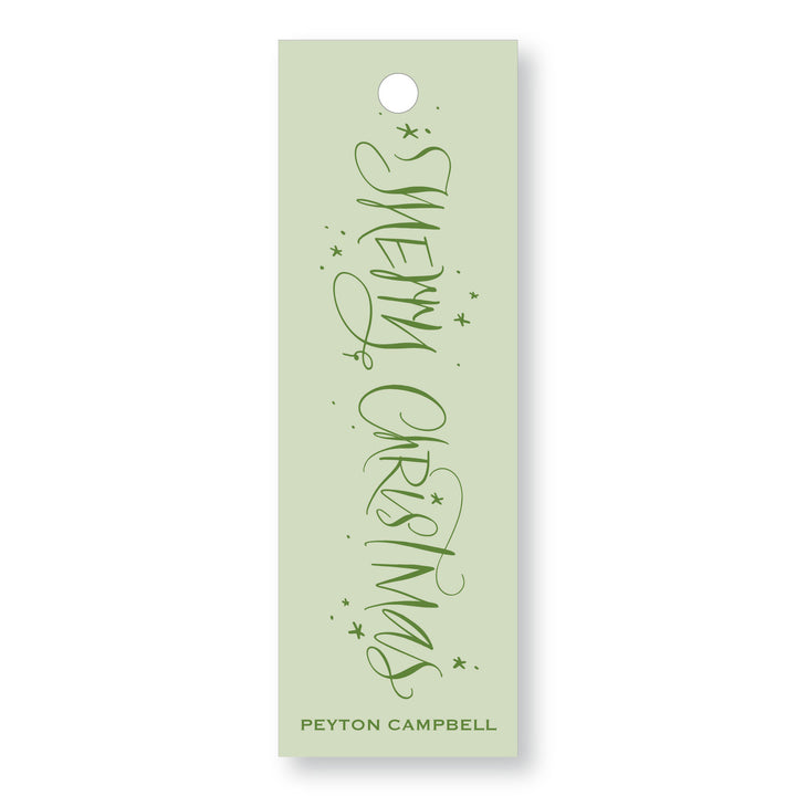Rachel Fisher Calligraphy Tag