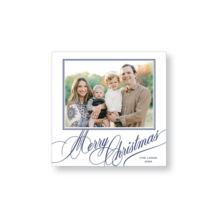 Script Card, Square