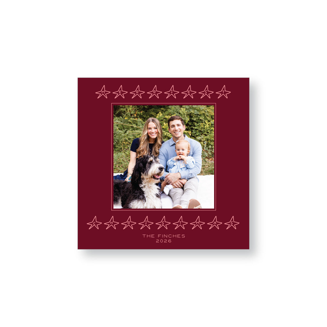 Star Font Card