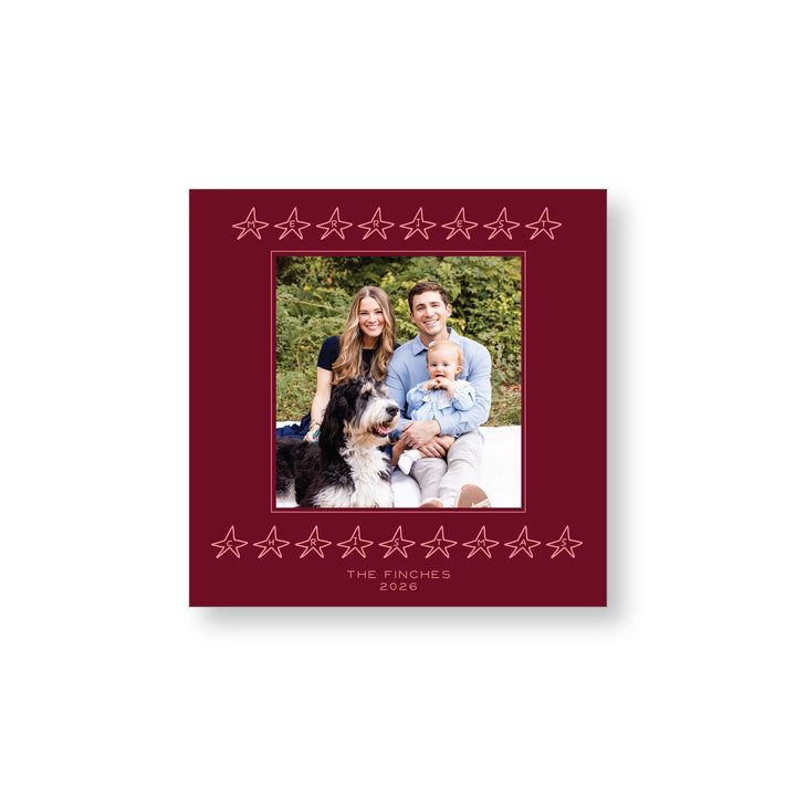 Star Font Card