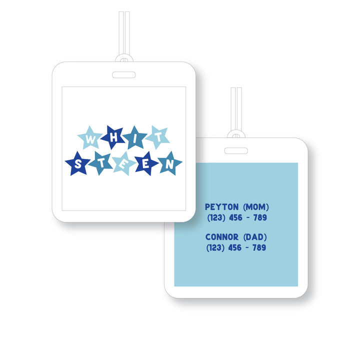 Star Laminated Tag