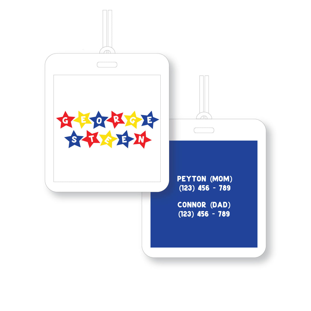 Star Laminated Tag