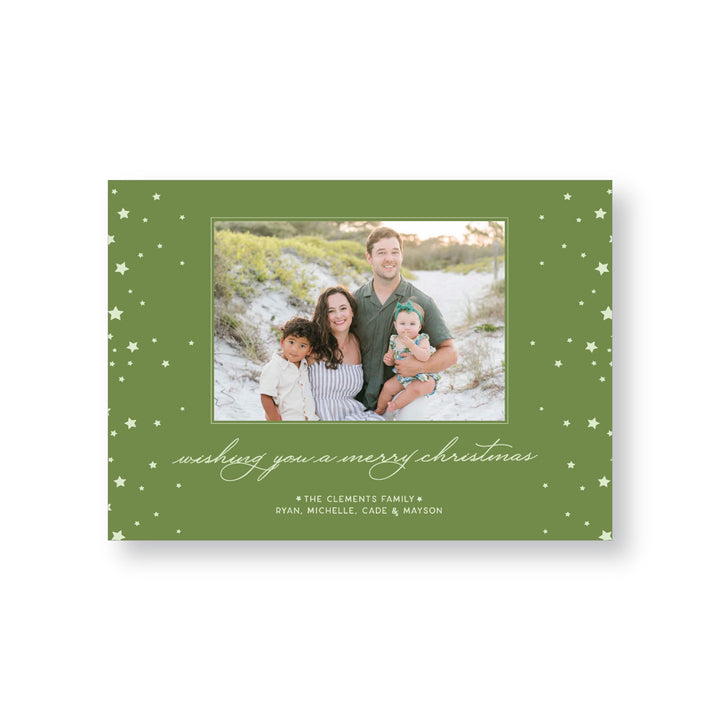 Starry Card, Horizontal