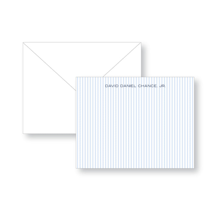 Stripe Note Card