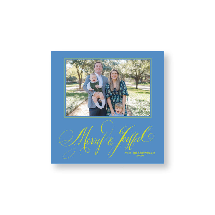 Tara Jones Calligraphy Card, Square