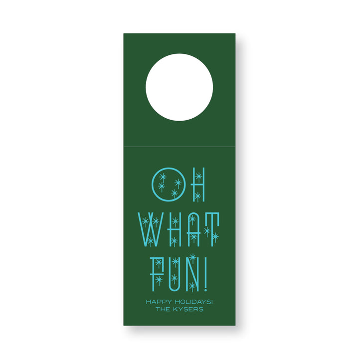 What Fun Wine Tag