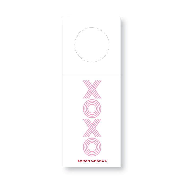 XOXO Wine Tag, Vertical