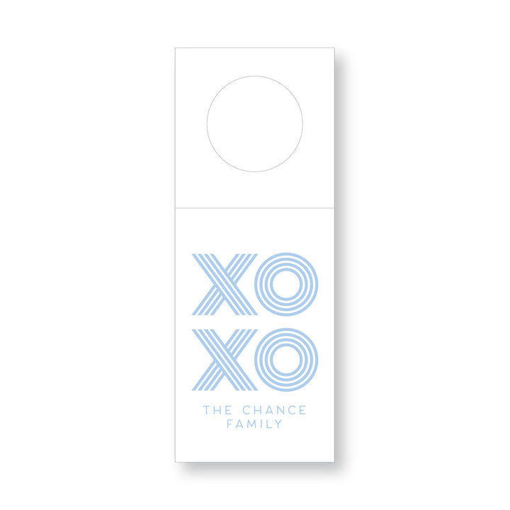 XOXO Wine Tag